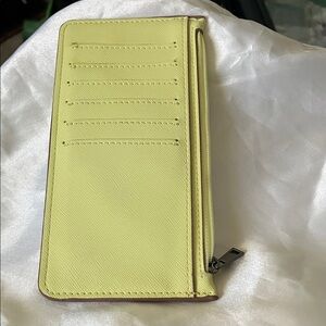 Anew day Lime Green Zip Wallet